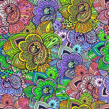 Kusursuz çiçek deseni.