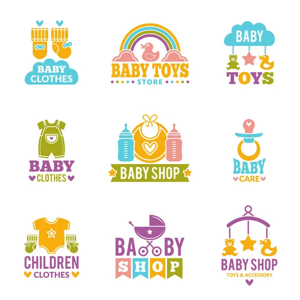 Logo für Babys — Stockvektor