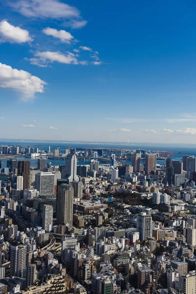 Tokyo Tokió japán skyline — Stock Fotó