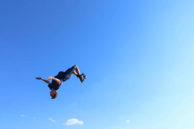 Perm, Rusya Federasyonu - 20 Ağustos 2016: Atlar genç adam