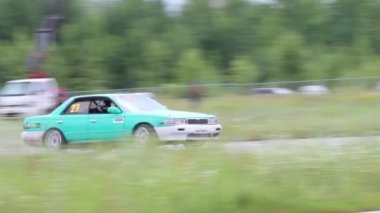 Drift araba açık Ural Şampiyonası Drift 2017