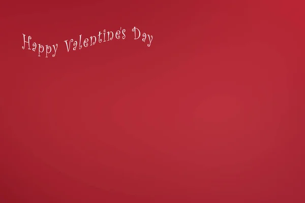 St.Valentines はがきの背景が赤 — ストック写真