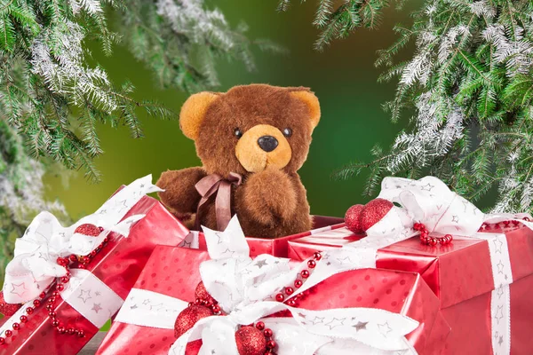 Noel Hediyelik Noel zemin üzerine