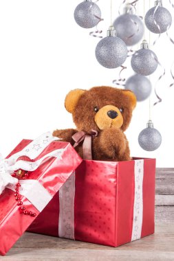 Noel Hediyelik Noel zemin üzerine