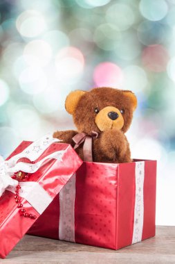 Noel Hediyelik Noel zemin üzerine