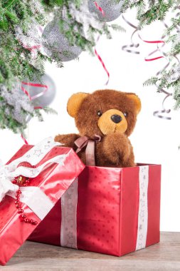 Noel Hediyelik Noel zemin üzerine