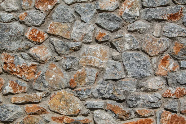 Steinmauer Aus Bruchstein — Stockfoto