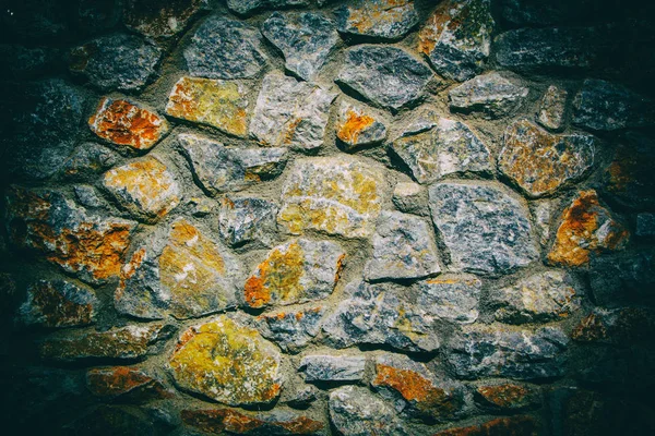 Πέτρινο Τοίχο Από Πέτρα Του Λατομείου — Φωτογραφία Αρχείου