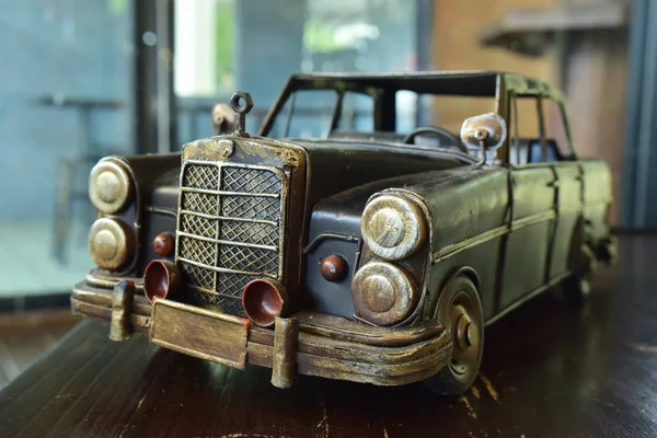Modelos Carros São Antiguidades Nos Dias Hoje São Para Exibição — Fotografia de Stock