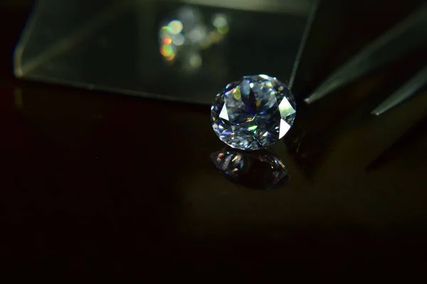 Діаманти Цінні Дорогі Рідкісні Виготовлення Ювелірних Виробів — стокове фото