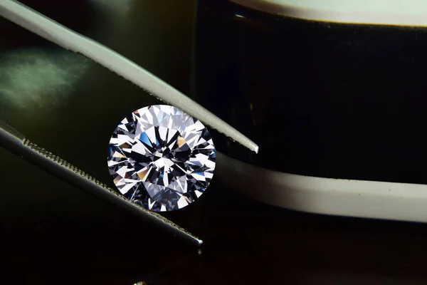 Los Diamantes Son Valiosos Caros Raros Para Hacer Joyas — Foto de Stock