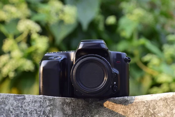 Lente Câmera Que Fornece Qualidade Nítida Bonita Para Fotógrafos Profissionais — Fotografia de Stock