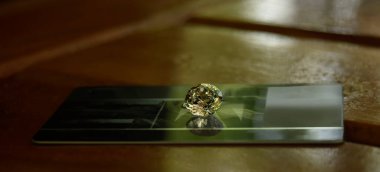 Mücevher ve mücevher gerçek bir elmas nadir, lüks, pahalı