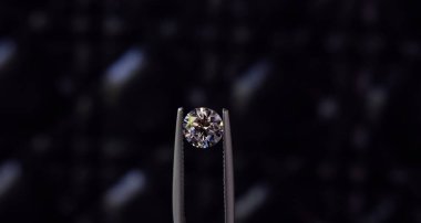 Mücevher ve mücevher gerçek bir elmas nadir, lüks, pahalı