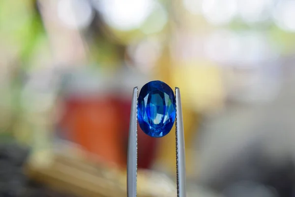 Edelstenen Sieradenis Aquamarine Zeldzaam Duur Duur Voor Sieraden Maken — Stockfoto