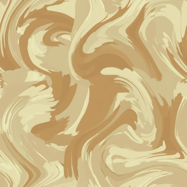 Abstract swirl brush strokes background. Digital flat painting. Twisted fractal monochrome textures. Wavy spiral elements.