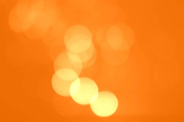 Bokeh orange pour la conception de fond — Photo