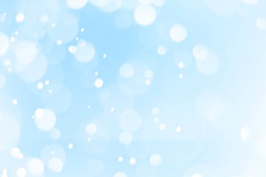 Mavi ve beyaz bokeh arkaplan Yılbaşı arkaplanı için kullanılır