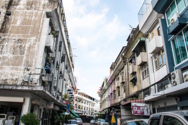 Bangkok, Tayland 'daki Eski Şehir Evi