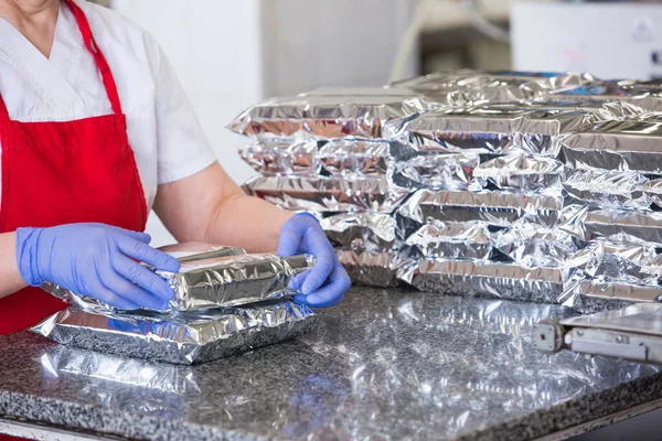 production of cakes and confectionery products at the enterprise