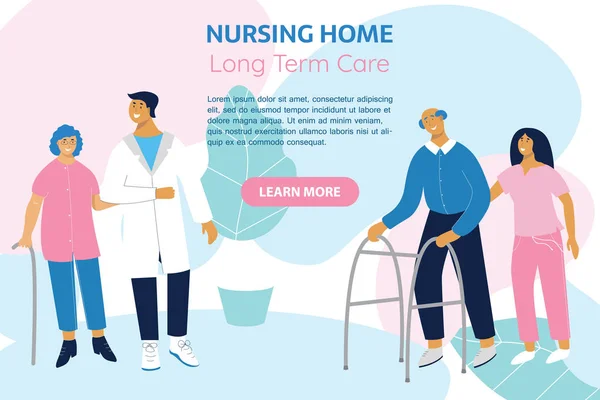 Nursing_home — Stockvector