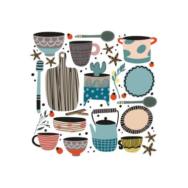 pottery and ceramics clipart