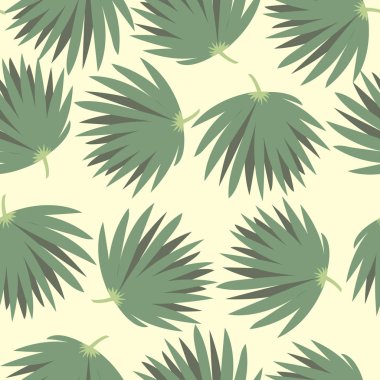 Kusursuz Tropikal Yapraklar Düzeni. Kusursuz Çiçek Geçmişi. Düz Orman Yazdırma.