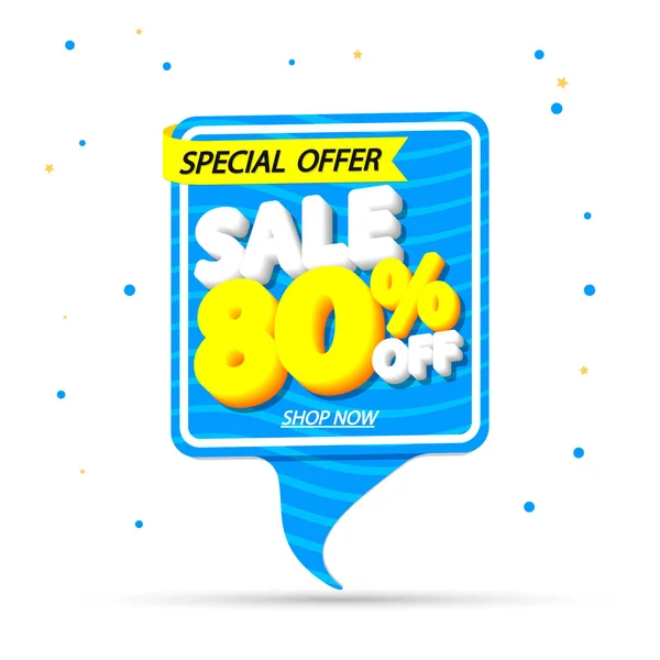 Summer Sale Korting Banner Design Template Korting Tag Speciale Aanbieding — Stockvector