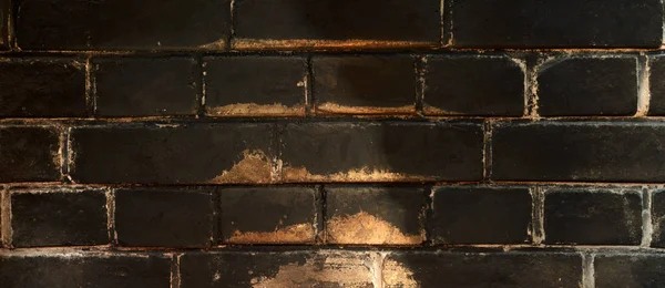 Brick. Bricks wall. Bricks background. Sooty bricks. Sooty brick