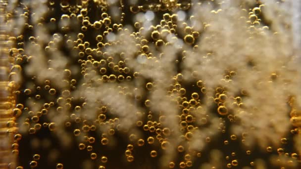 Burbujas en el agua — Vídeo de stock