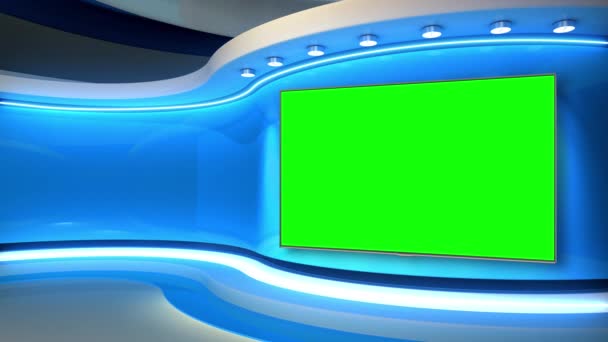 Studio News Room News Studio Studio Background Newsroom Bakground Bachground Stock Video C Vachom