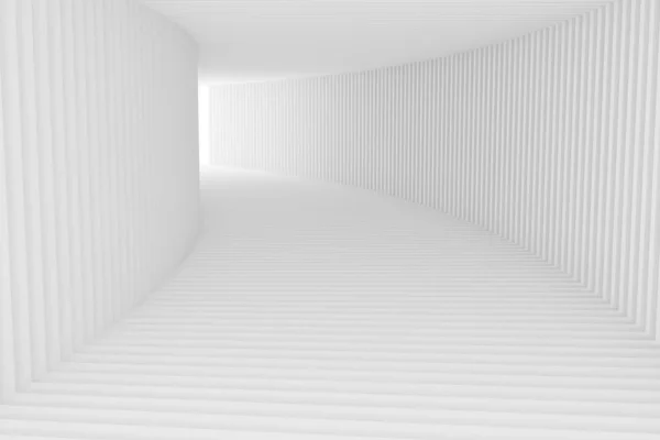 摘要建筑背景 3D白楼图解 现代几何壁纸 未来主义技术设计 — 图库照片