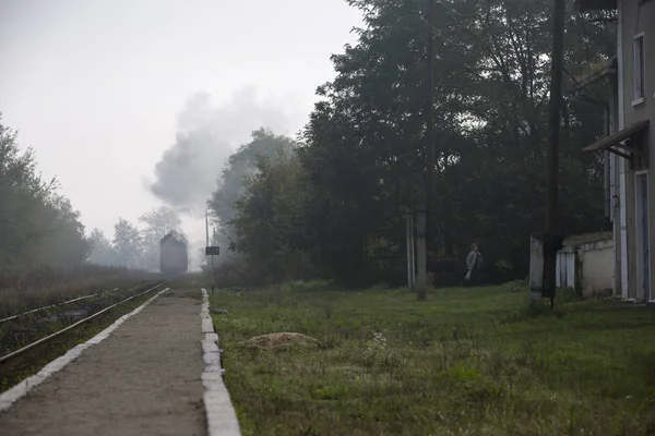 Steam engine ukraine — Stock Photo, Image