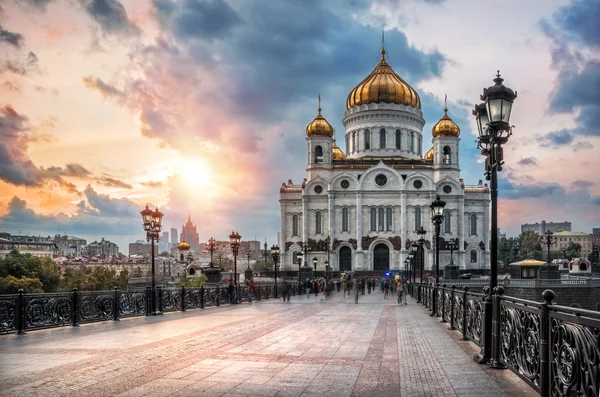 Церква Спасителя Христа у Москві. — стокове фото