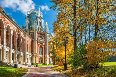  Moskova'da tsaritsyno sarayında