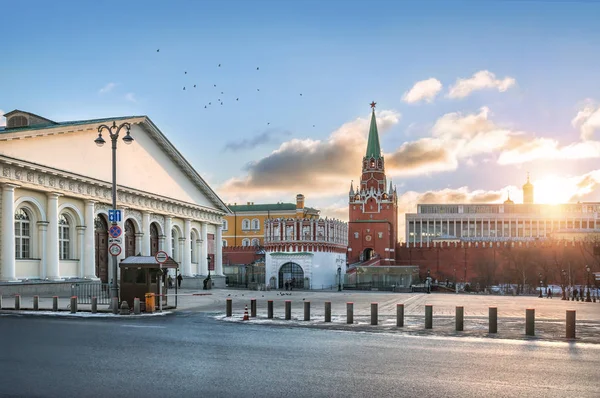 Manege in de buurt van het Kremlin — Stockfoto