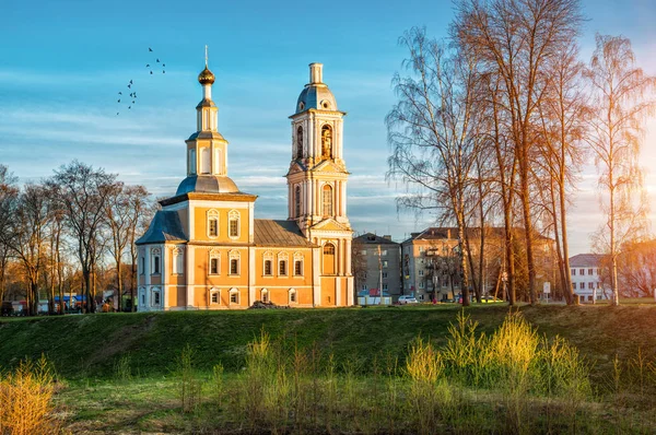 Kazan kostel ve městě Uglich — Stock fotografie