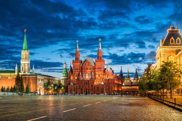 The crowded Red Square — Stock Photo, Image