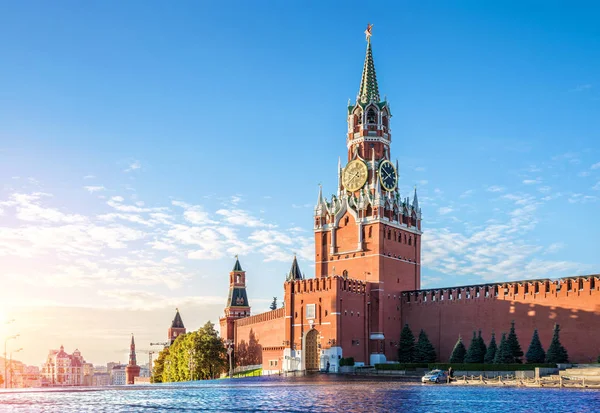 Torre Spasskaya del Cremlino — Foto Stock