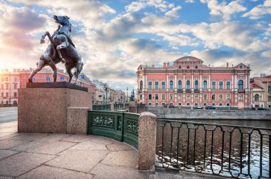 Fontanka köprüden Anichkov
