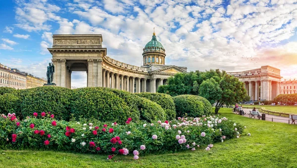 Kazan katedrális Szentpéterváron — Stock Fotó