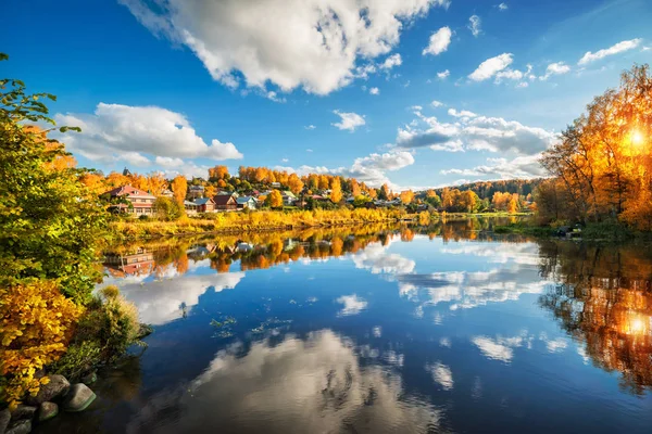 Shokhonka River in Plyos — Stock Photo, Image