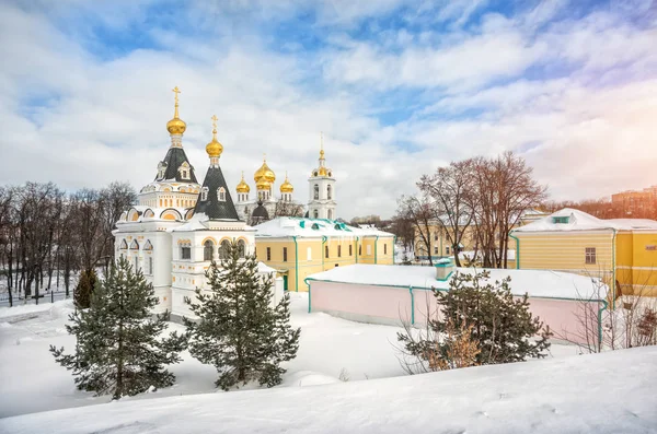 ドミトロフの冬クレムリン — ストック写真