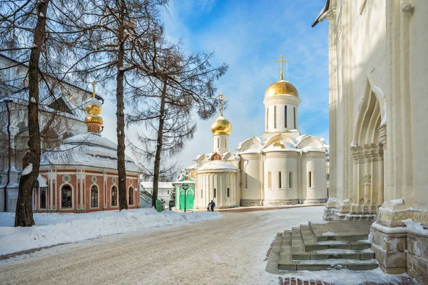 Троїцький собор у лаврі — стокове фото