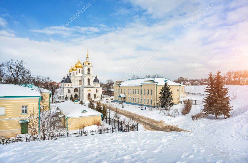 View of the Uspensky Cathedral 