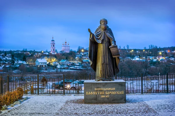 Monumento a San Pafnucio de Borovski — Foto de Stock