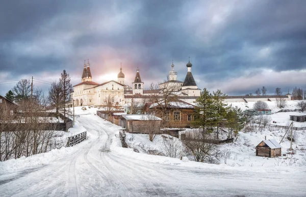 View of Ferapontov Belozersky monastery — Stock Photo, Image