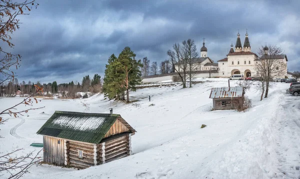 Белозерский монастырь Ферапонтова — стоковое фото