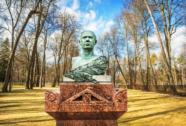 Das Denkmal Des Fürsten Wjasemski Park Beim Landgut Ostafyewo Einem — Stockfoto
