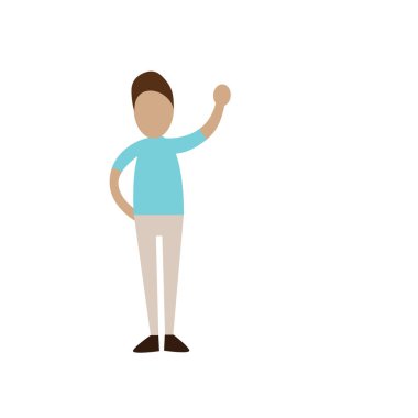 Moda kıyafetleri içinde şık yakışıklı bir adam. Moda adamı..